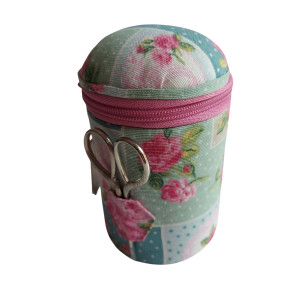 Sewing Kit with Pincushion - Romantic Roses